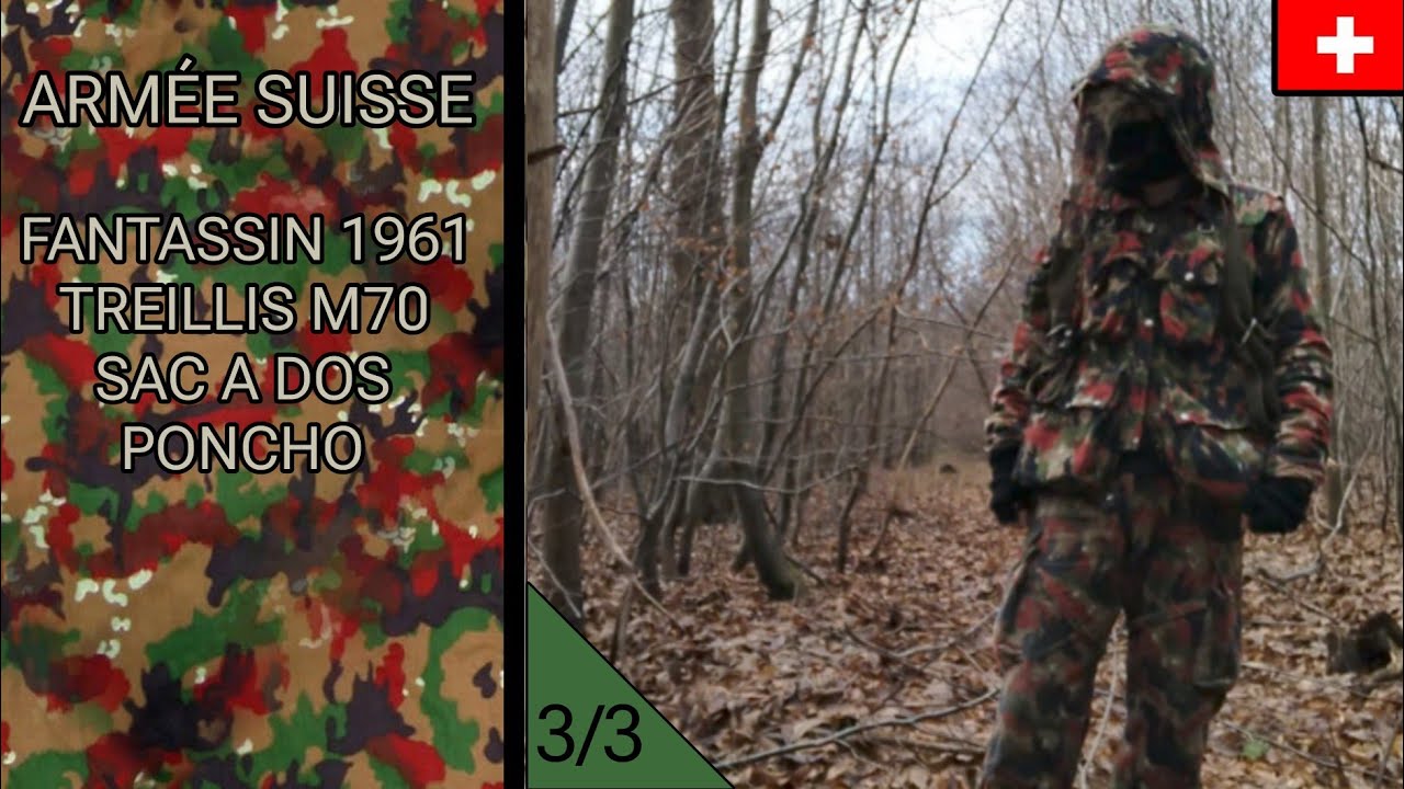 Ensemble du fantassin 61 de l'armée suisse (partie 3/3)