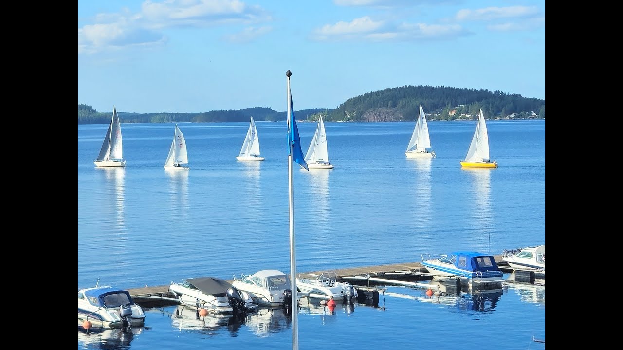 Segling på sjön Sommen