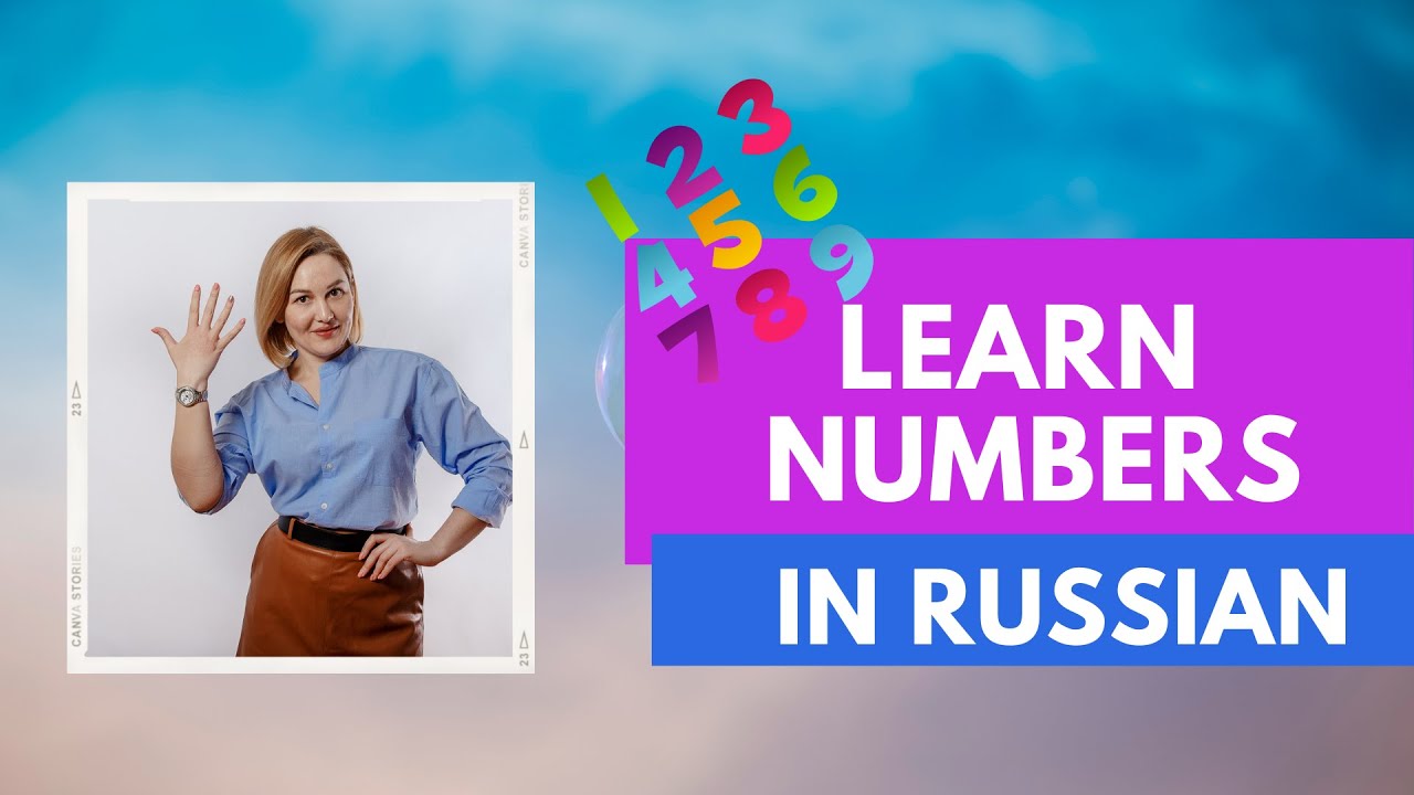 Let's learn how to count in Russian|| Numbers in Russian||Russian for beginners