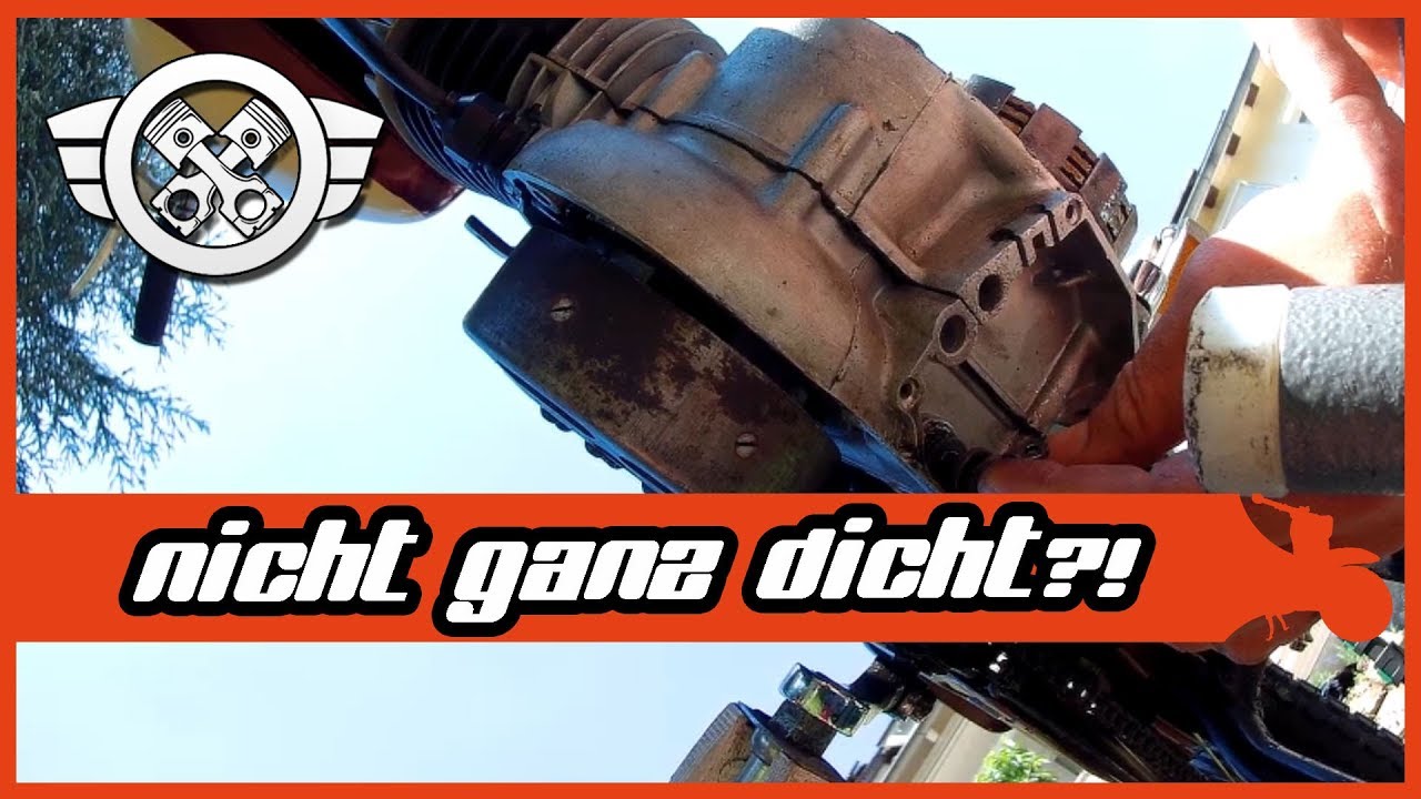 Simson SR2 | NICHT ganz DICHT😱 | Kupplungshebel abdichten