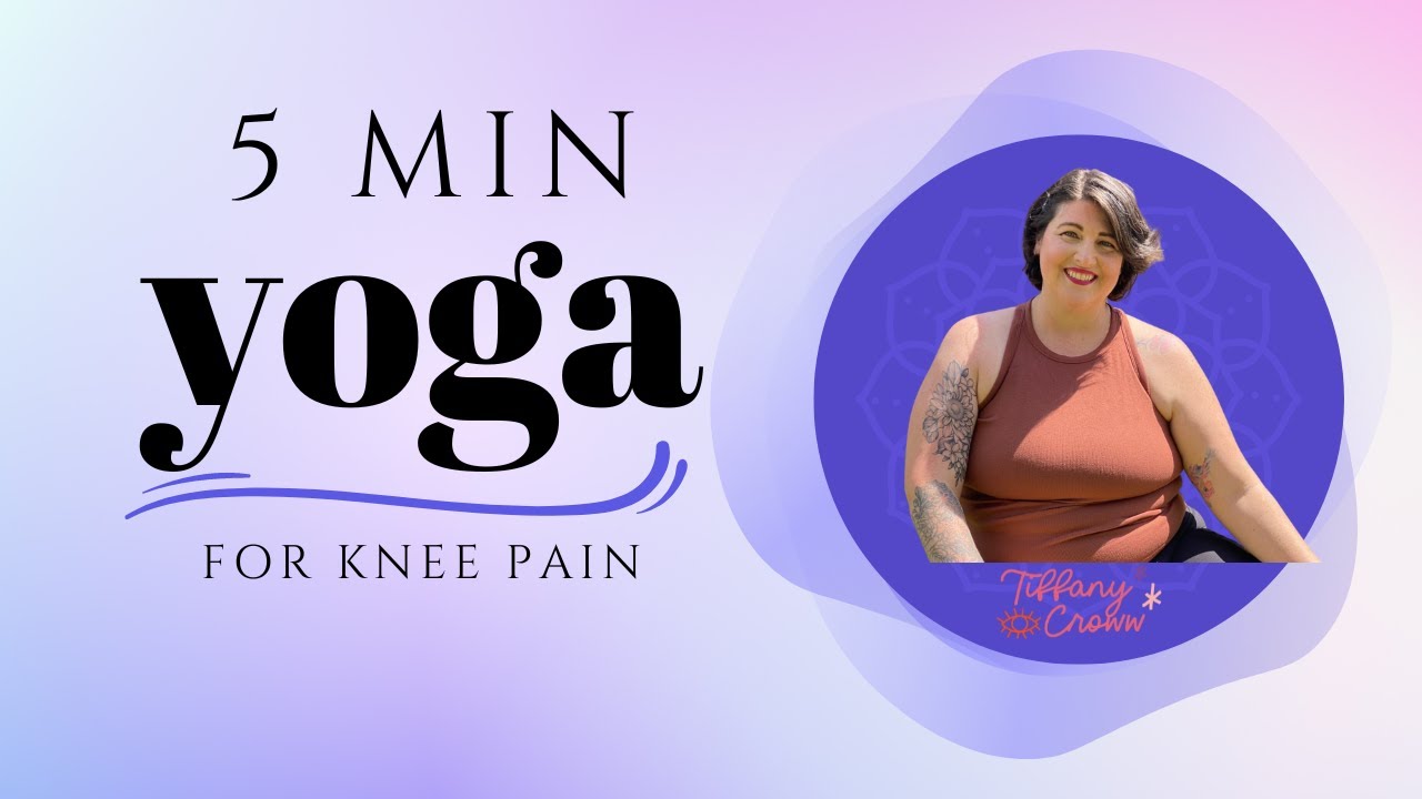 5 min Standing Yoga flow for strengthening knees