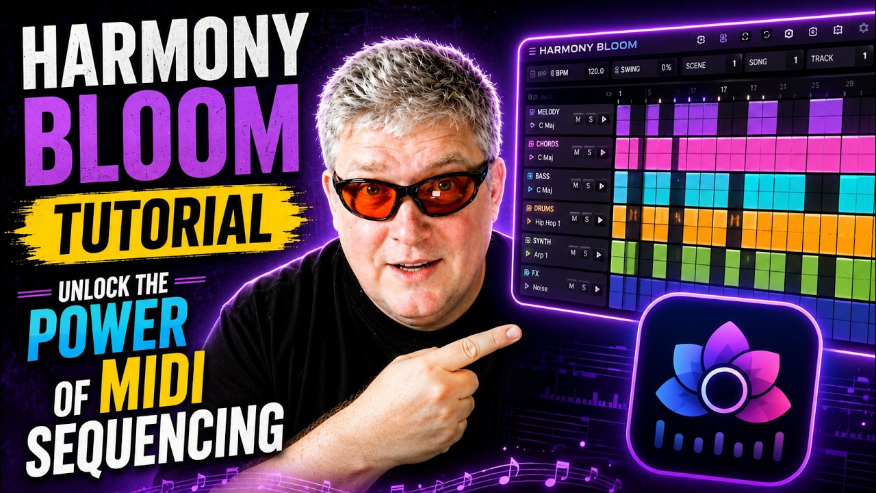 Harmony Bloom Tutorial: Unlock the Power of MIDI Sequencing