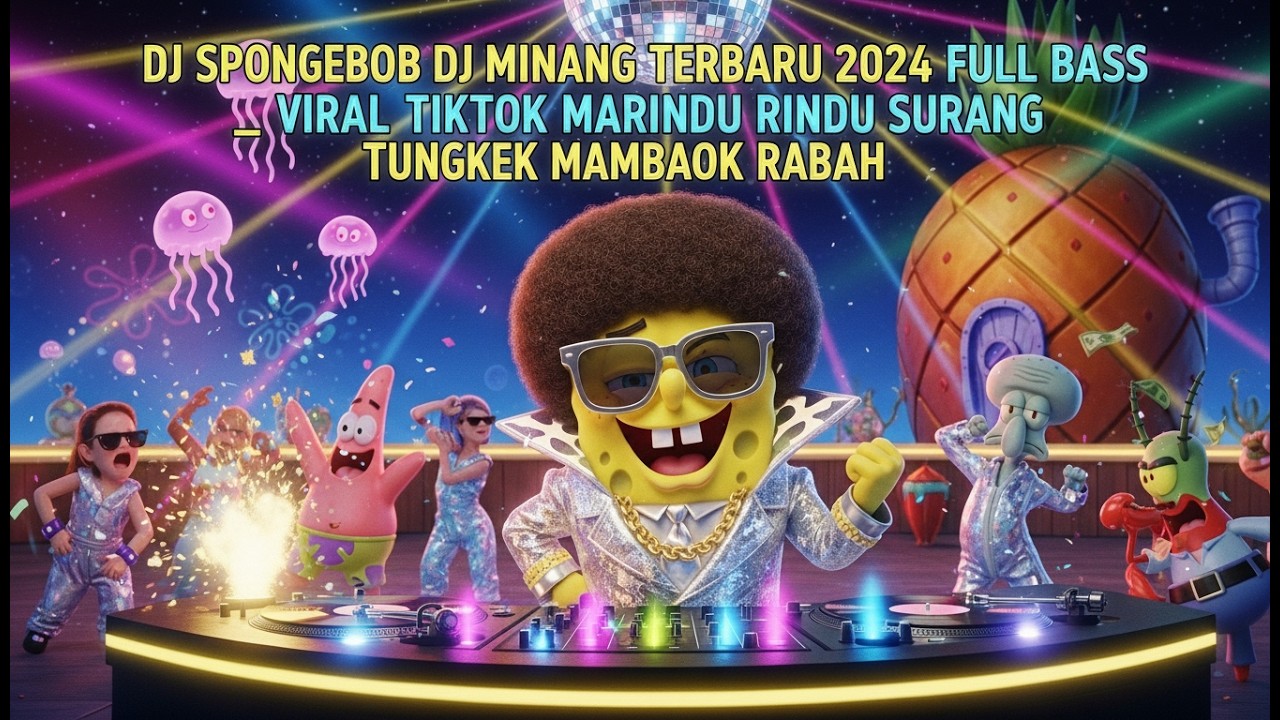 [tanpa iklan] DJ SPONGEBOB | DJ MINANAG TERBARU full bass  2026 🎶🎶