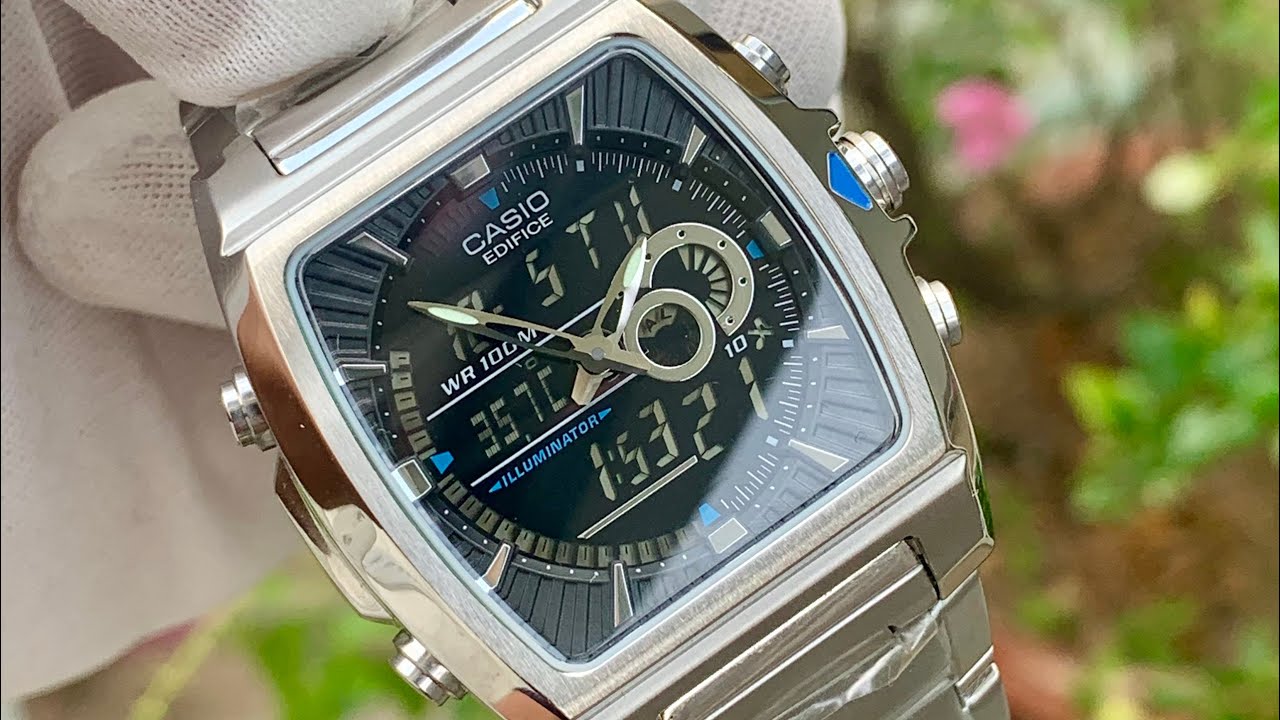 ( Số2 )( Đang còn hàng ) Review và Hướng Dẫn Chỉnh Giờ 𝐂𝐀𝐒𝐈𝐎 EDIFICE EFA120D Zalo:0943.18.85.18