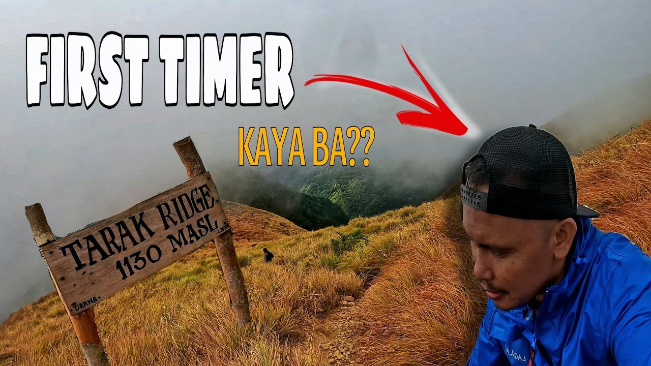 TARAK RIDGE | MT. TARAK KAYA BA NG NEWBIE?? #tarakridge #mt.mariveles #hikingadventures