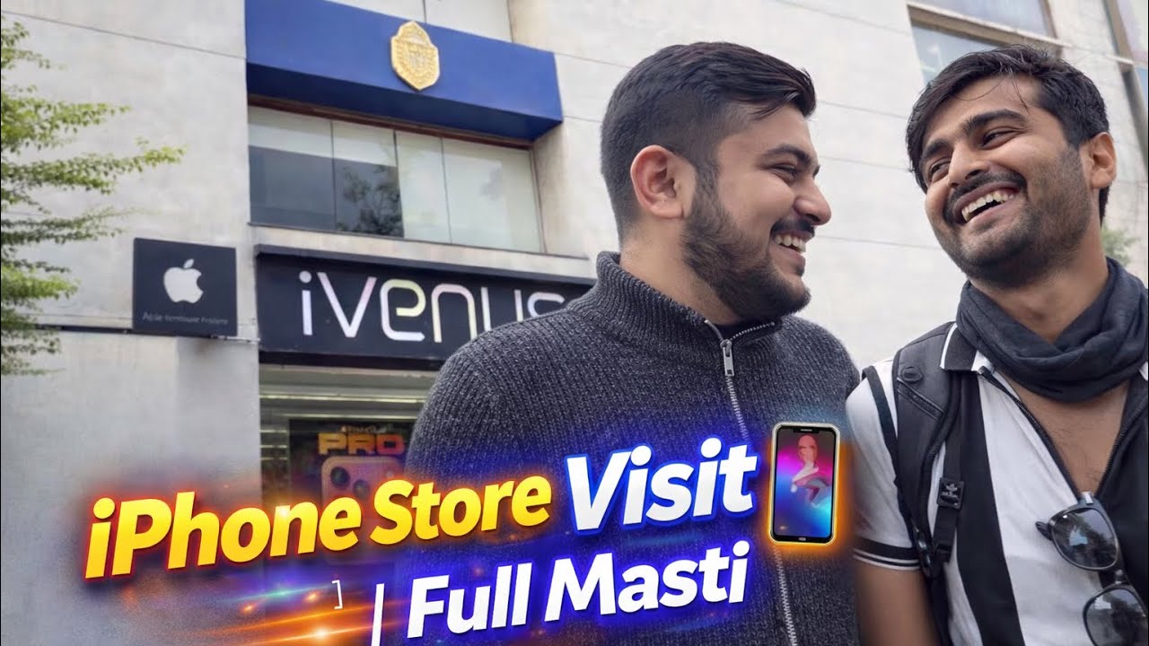 iPhone Store Visit 📱 | Full Masti | Pura Ahmedabad Ghooma Par Mera iPhone Model Nahi Mila 😅