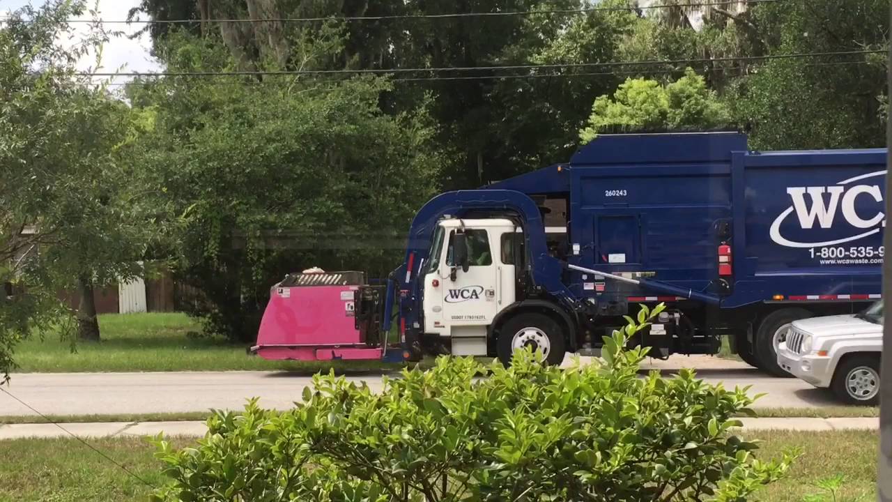 WCA Trash Truck with Automated Front Loader