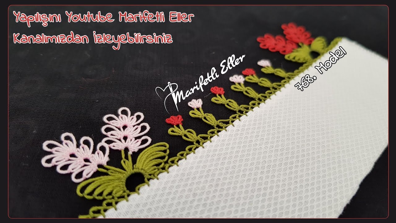 İğne Oyası Farklı Bir Dut Modeli Yapımı  | 768. Model