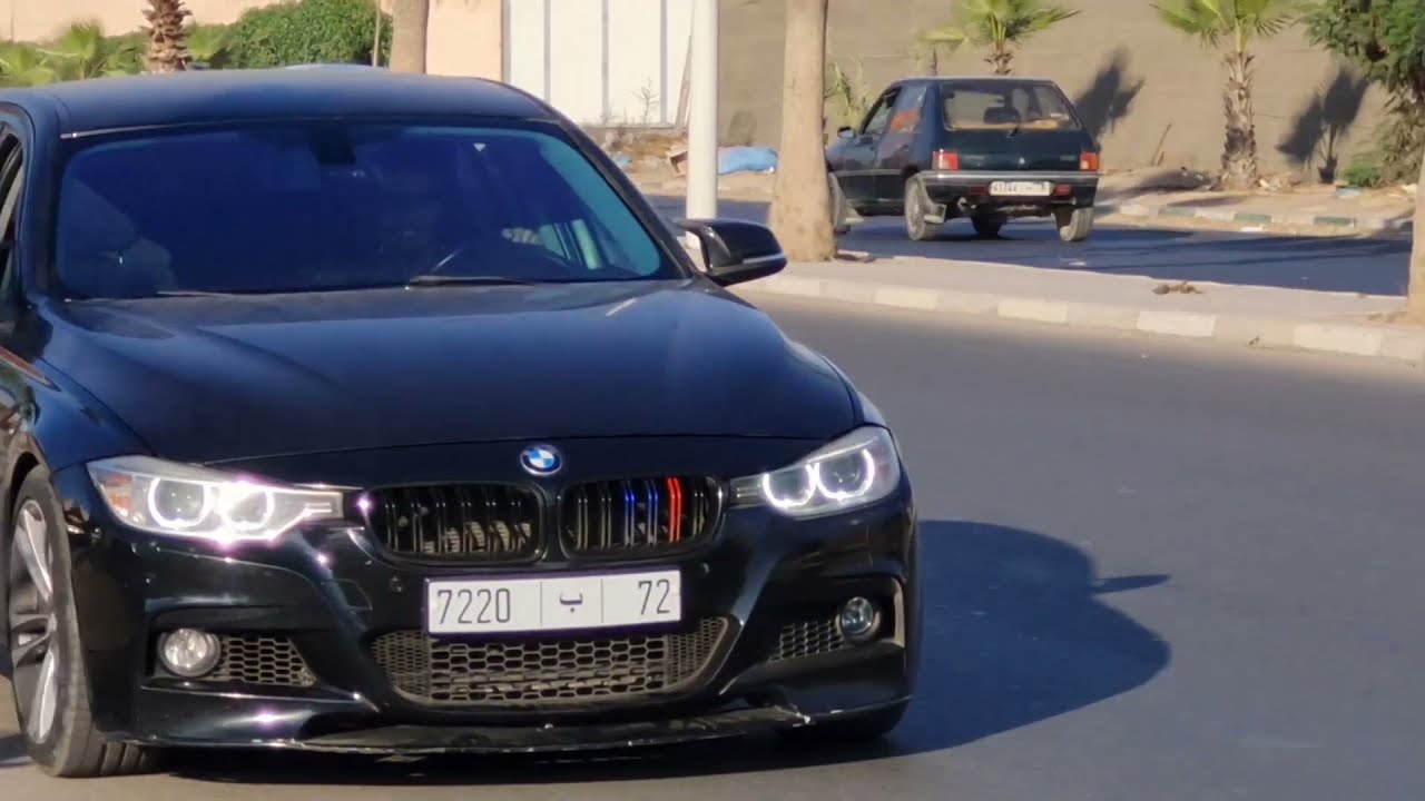BMW F30 320d N47D20 Straight pipe Flybys Raw Sound