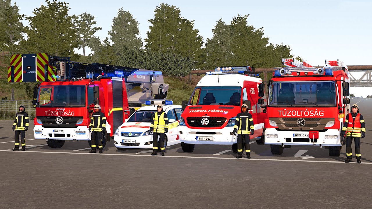 Hungary Firefighters in Action – Emergency Call 112