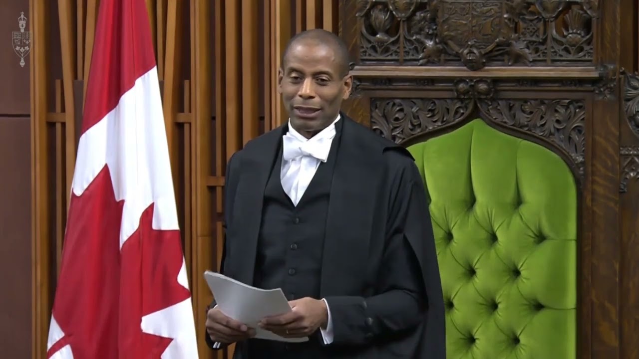 Liberal Speaker Greg Fergus Vs Conservatives In Heated Exchange10 18 2023