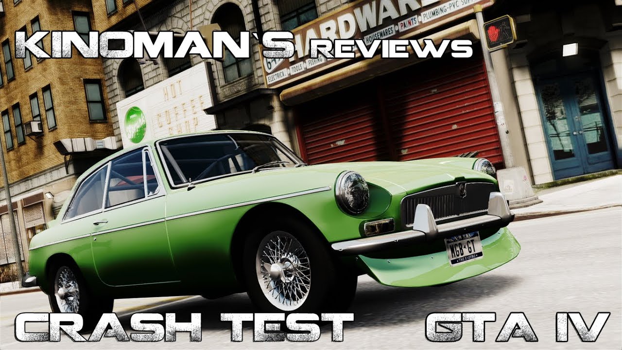 [GTA IV] MGB GT 1965 (Review + Crash Test in 1080p)