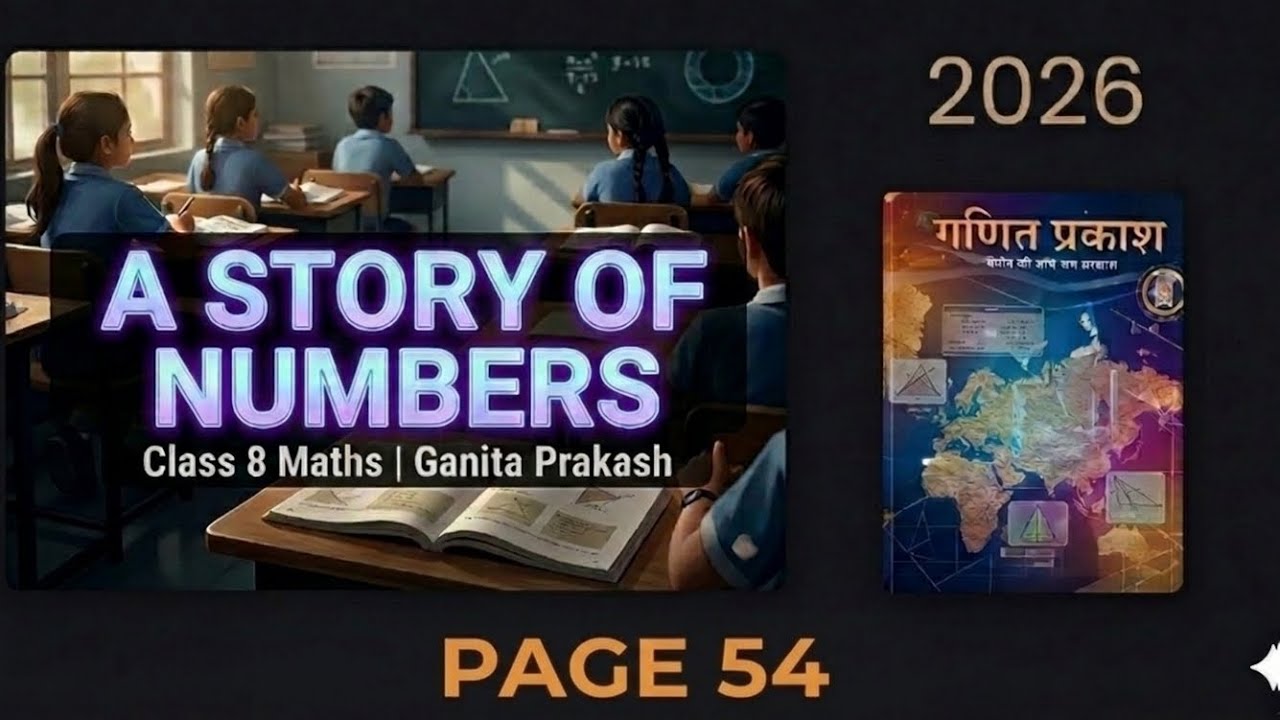 A Story of Numbers |  Part 3  |  Class 8 Maths | Chapter 3 | Ganita Prakash  | NCERT 