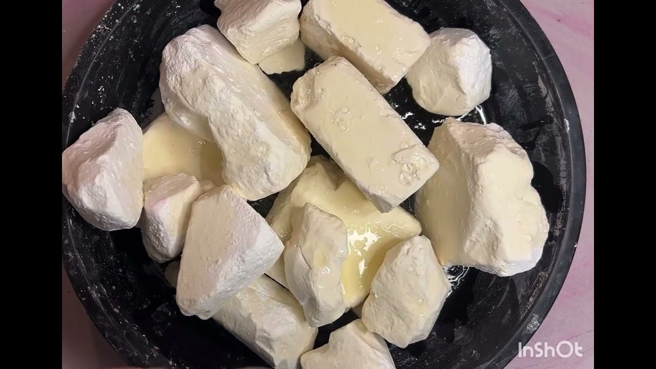 Fresh, jumbo chunks covered in Lestoil, Lemon Comet, laundry softner, and carpet powder! 