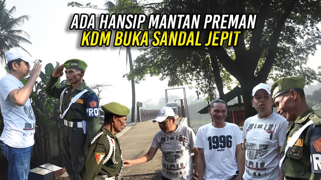 KDM LEPAS SANDAL JEPIT SAAT NAIK MOTOR | HANSIP IDRIS MANTAN PREM4N PENGAWAL PAS1EN STROKE