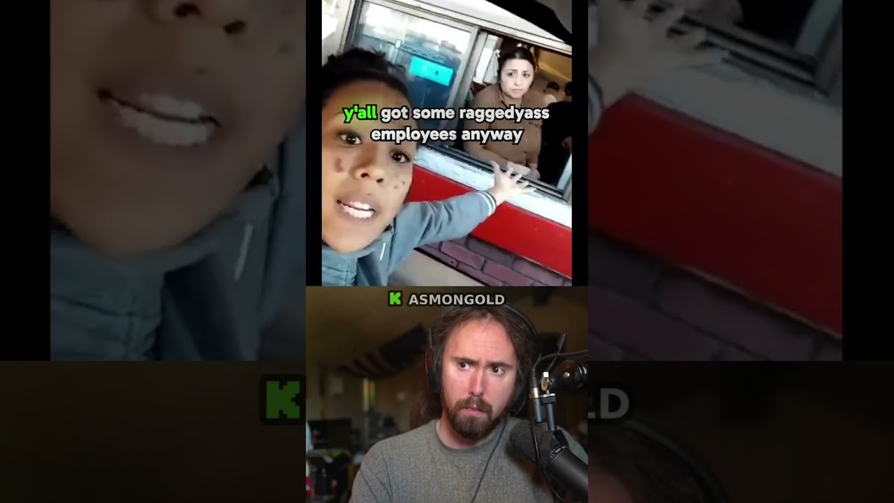 Influencer RAGES Over McDonalds 😭 #asmongold #asmon #zackrawrr #asmongoldclips #asmongoldclip