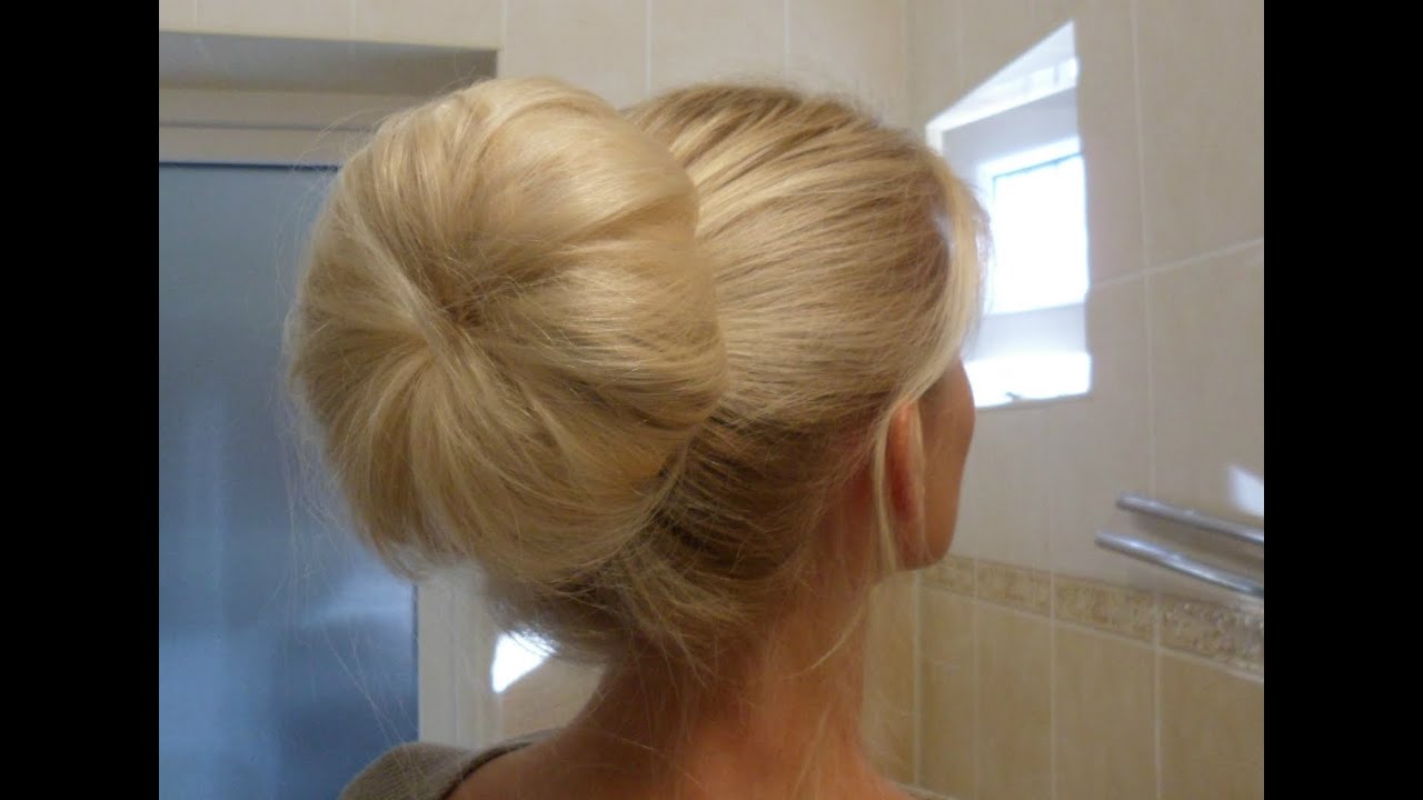 ♡ КРАСИВЫЙ ПУЧОК БЕЗ ШПИЛЕК ♡ How To: Quick Messy Bun &hearts; Clip Hair Extensions