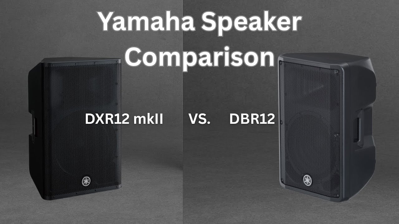 Yamaha Speaker Comparison