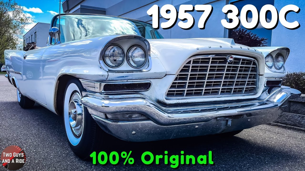 Совсем как НОВЫЙ? Chrysler 300C Convertible 1957 года