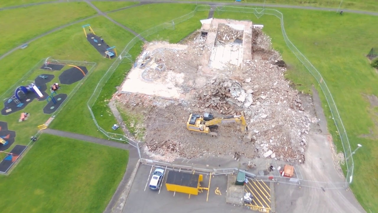 garnock pool before and after