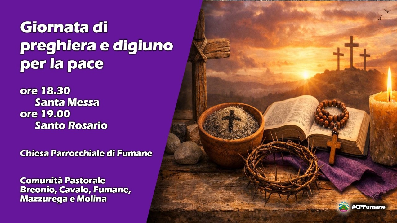 S. Messa e S. Rosario - Giornata di preghiera per la pace