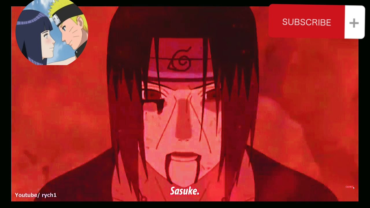 Sasuke usa el Jutsu kirin contra itachi