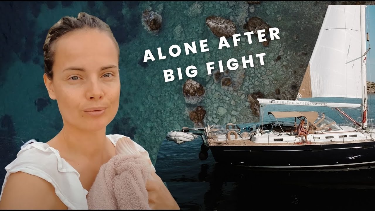 WE SPLIT UP for a little while 🥺 - Sailing Yacht, Real Boat Life and Downside Alternative Lifestyle