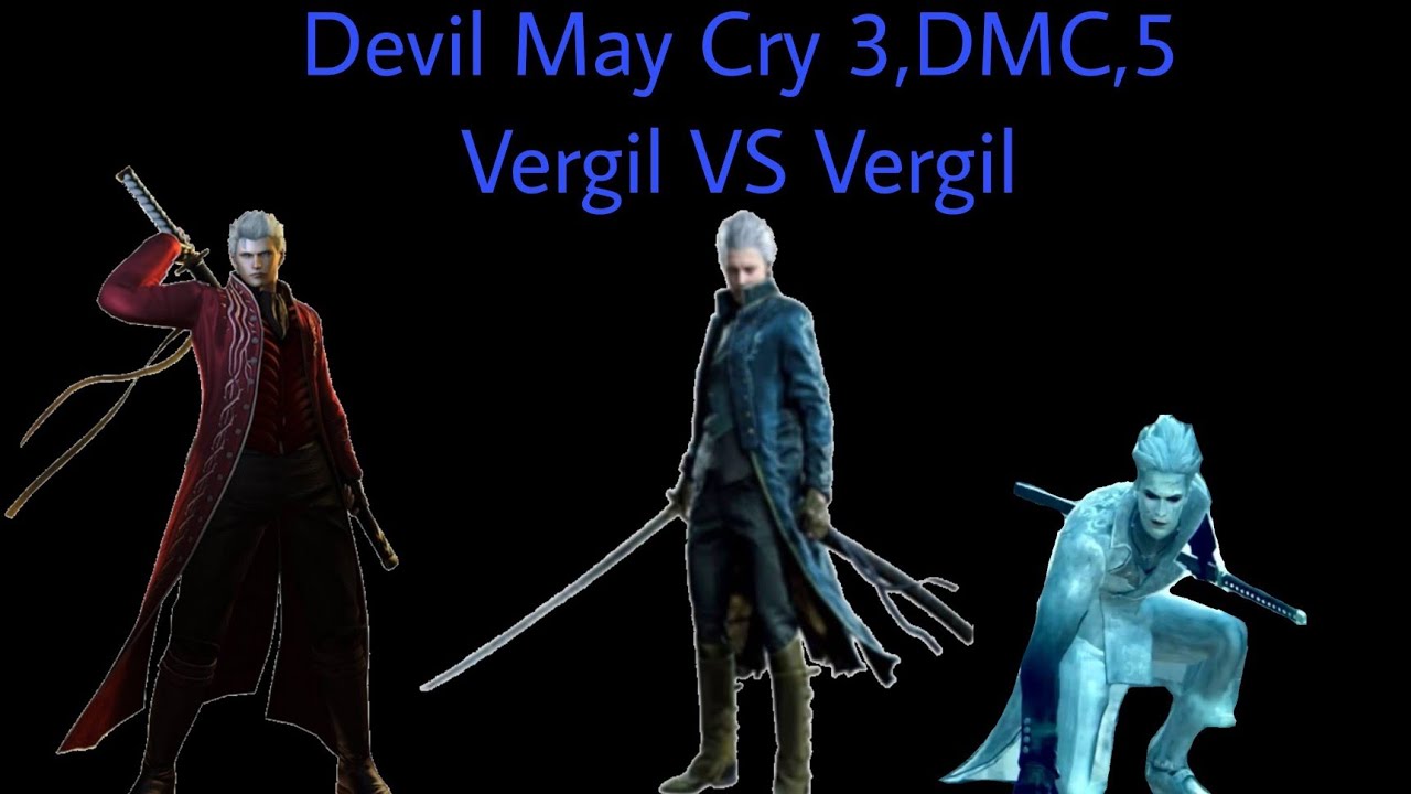 Devil May Cry 3,DMC,5 Vergil vs Vergil