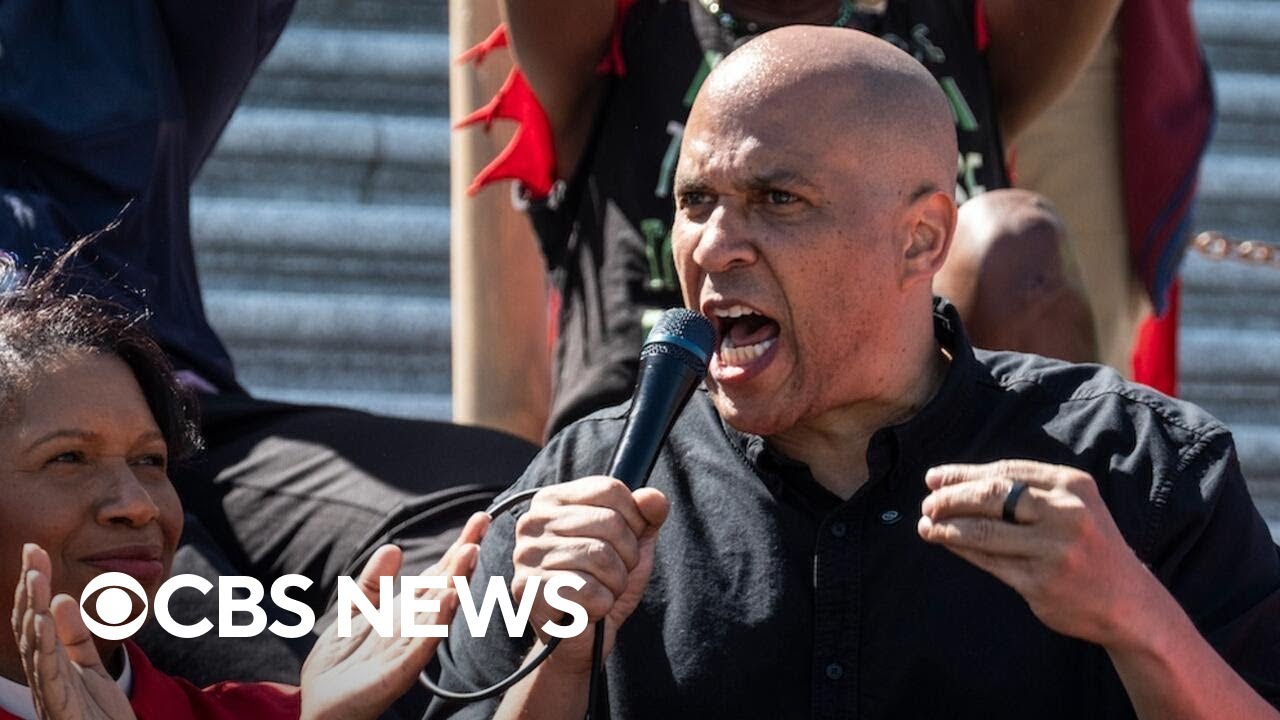 Booker, Jeffries hold Capitol sit-in to warn against 