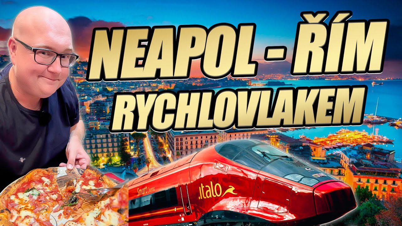 Večeře a noc v Neapoli, oběd v Římě 🇮🇹 | Kde mají nejlepší pizzu? 🍕 | 300 km/h za 70 €