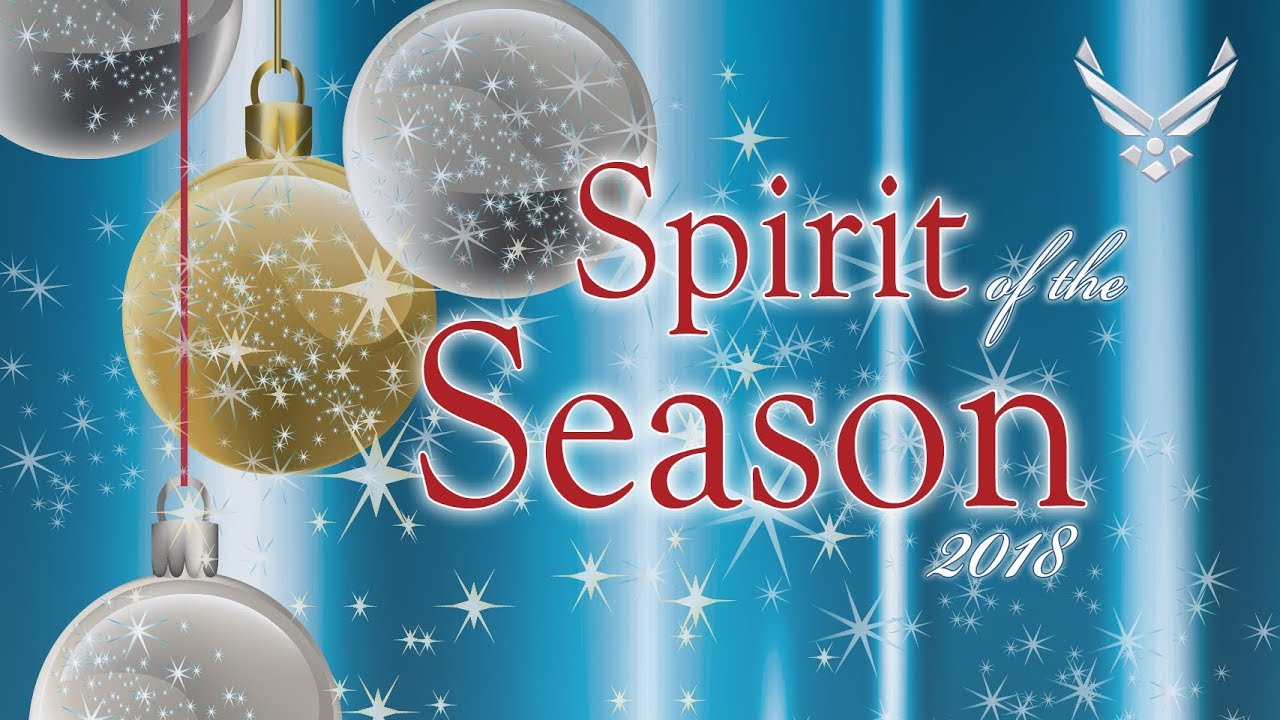 The USAF Band's Holiday Show Saturday, Dec 8 at 3:00 pm