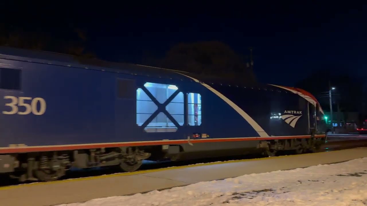 Deadheading Amtrak Loco 12/23/25