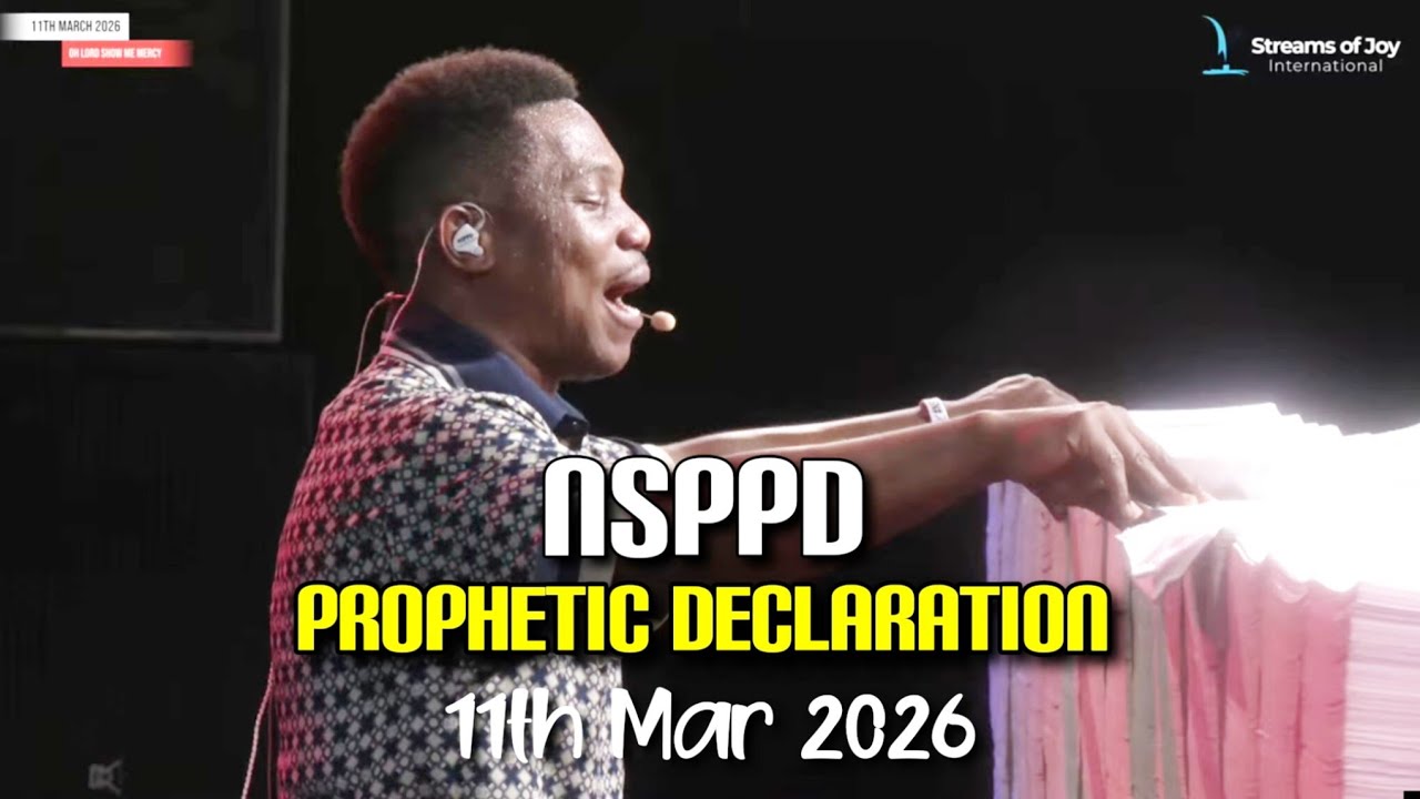 🛐OH LORD SHOW ME MERCY |GOD OF WONDERS, GOD OF EVIDENCE - DAY 4 | NSPPD DECLARATION |11TH MARCH 2026