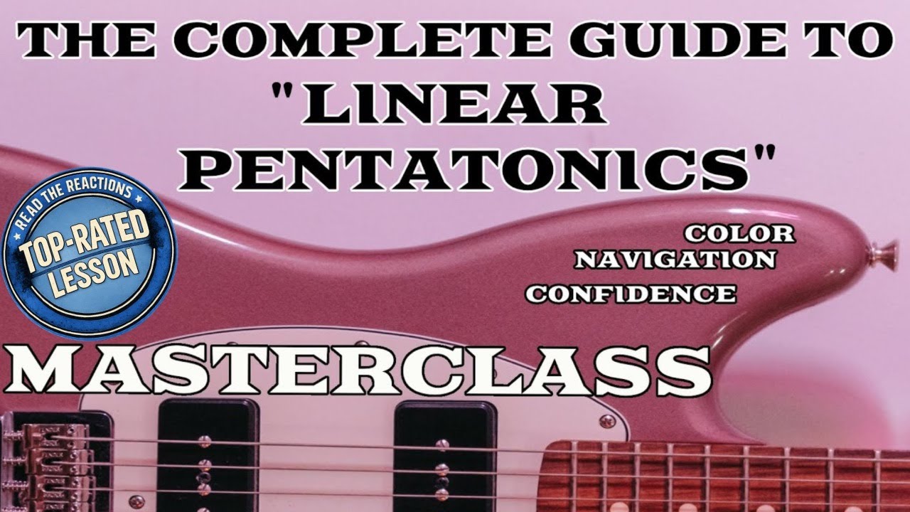 FREE 1 HOUR PENTATONIC GUITAR MASTERCLASS: Pentatonics + Chords = Soloing Greatness