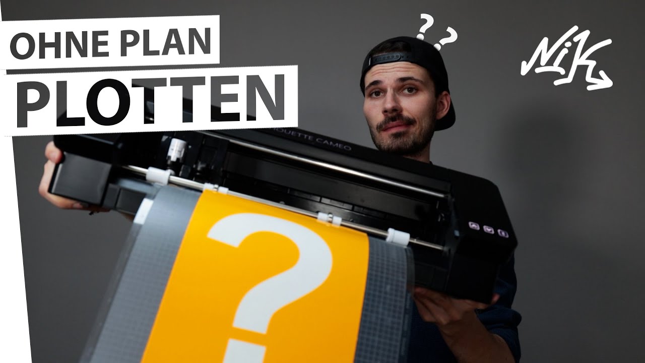 Macht Plotten Bock? Kann ich Sticker und Shirts selbst bedrucken?