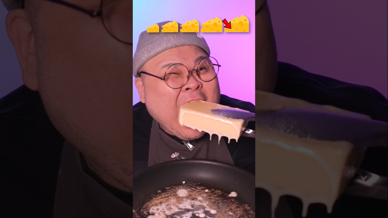 Cheese from small to large...