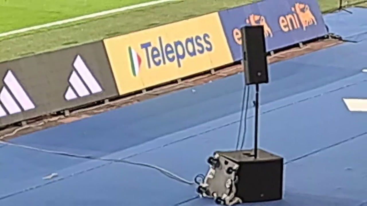 Calcio 14 OTTOBRE 2023 ITALIA-MALTA STADIO SAN NICOLA DI BARI INNO NAZIONALE ITALIA.