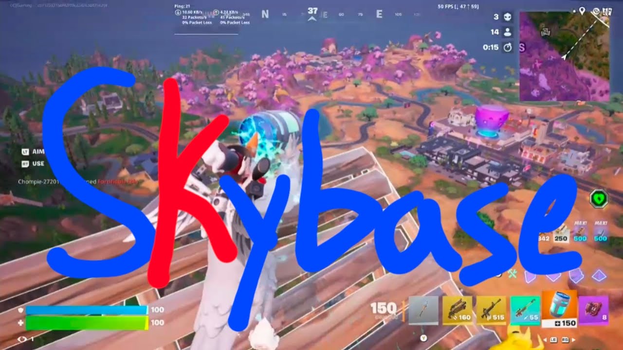 Skybasing In Fortnite Chapter 7 - Season 1!!!