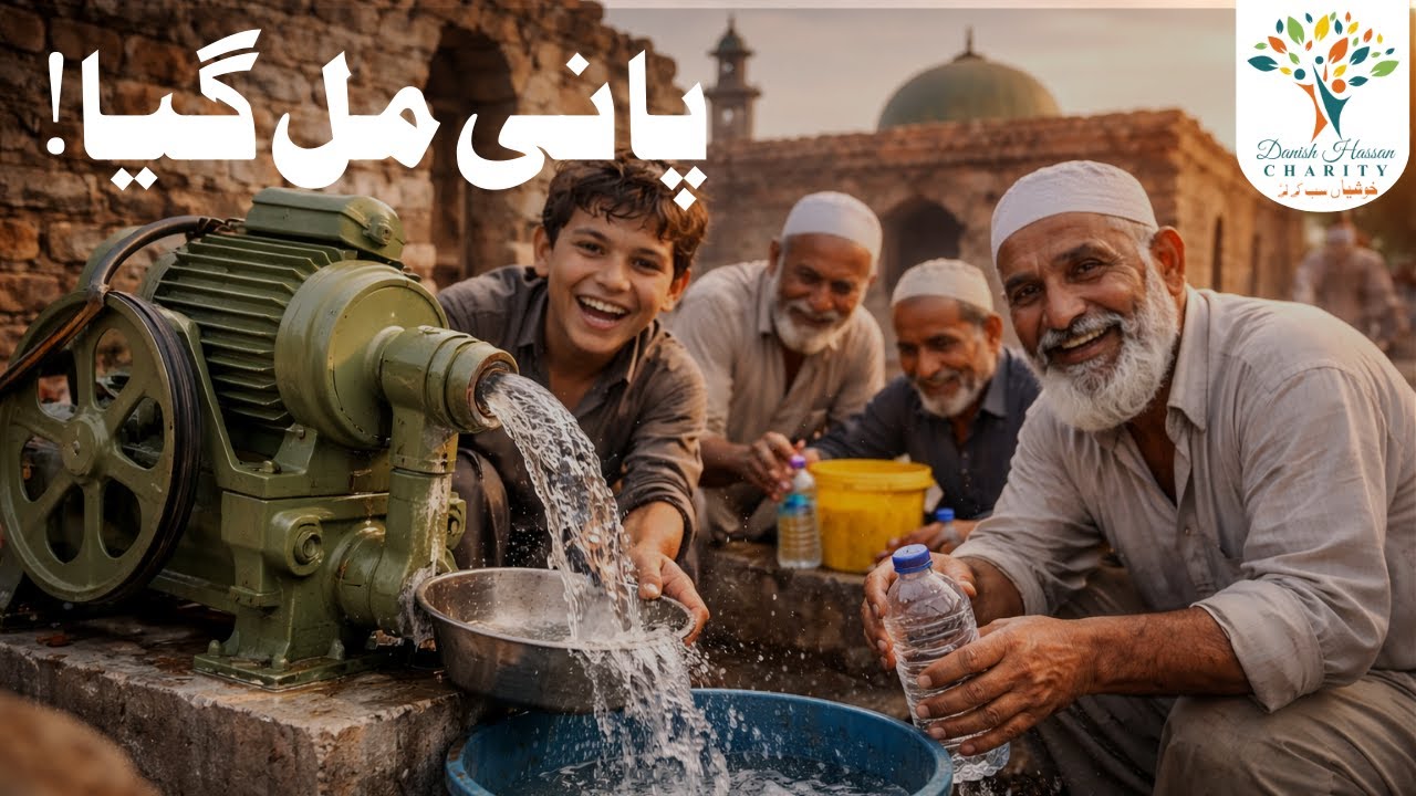 Pani Mil Gaya! | Water Machine Delivered to Masjid in Poor Area of Karachi