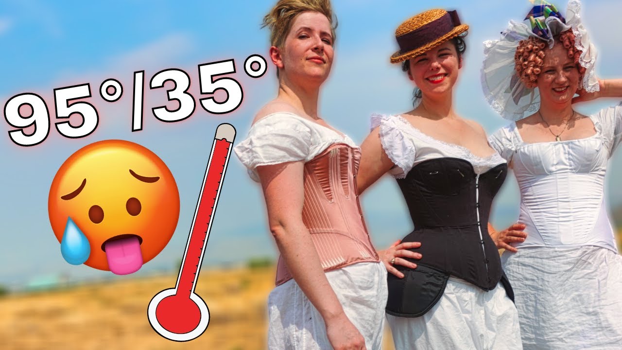 How Hot Are Victorian Corsets & Clothes? 🔥 Using *Science* to Bust Historical Clothing Myths 🔥