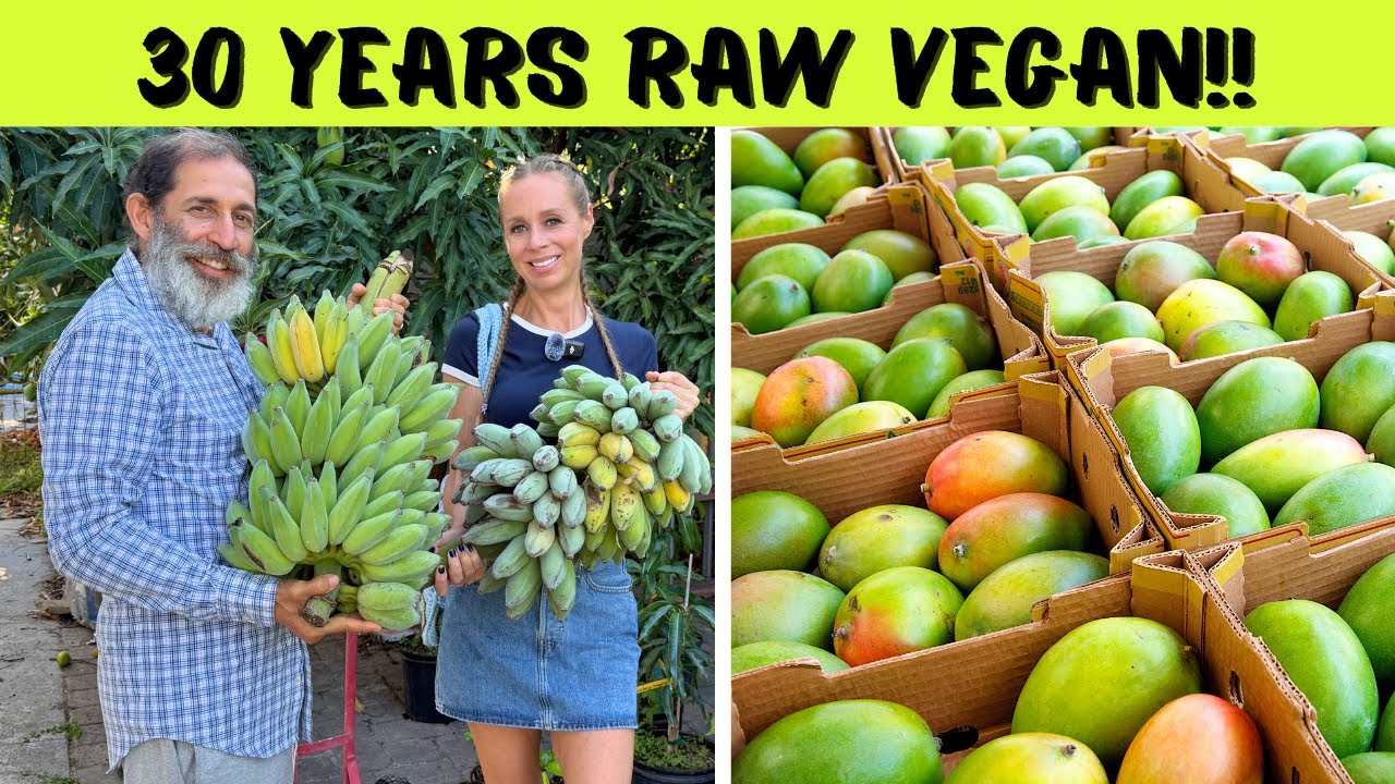 HE'S BEEN RAW VEGAN FOR 30 YEARS! (everything he's learned)