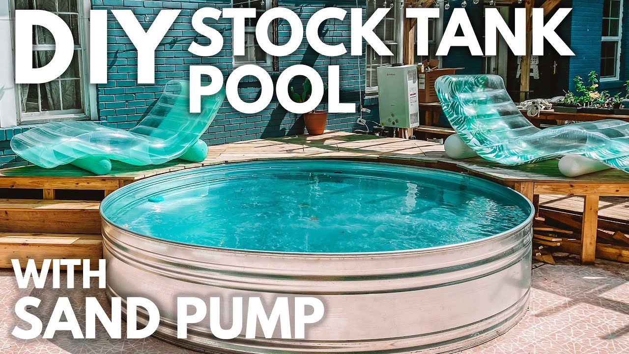 How To Install Your Stock Tank Pool Sand Pump Kit