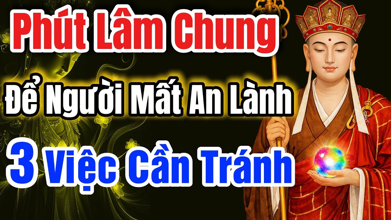Kinh Địa Tạng dạy: 3 điều người nhà tuyệt đối tránh khi phút lâm chung, để người ra đi được an lành.