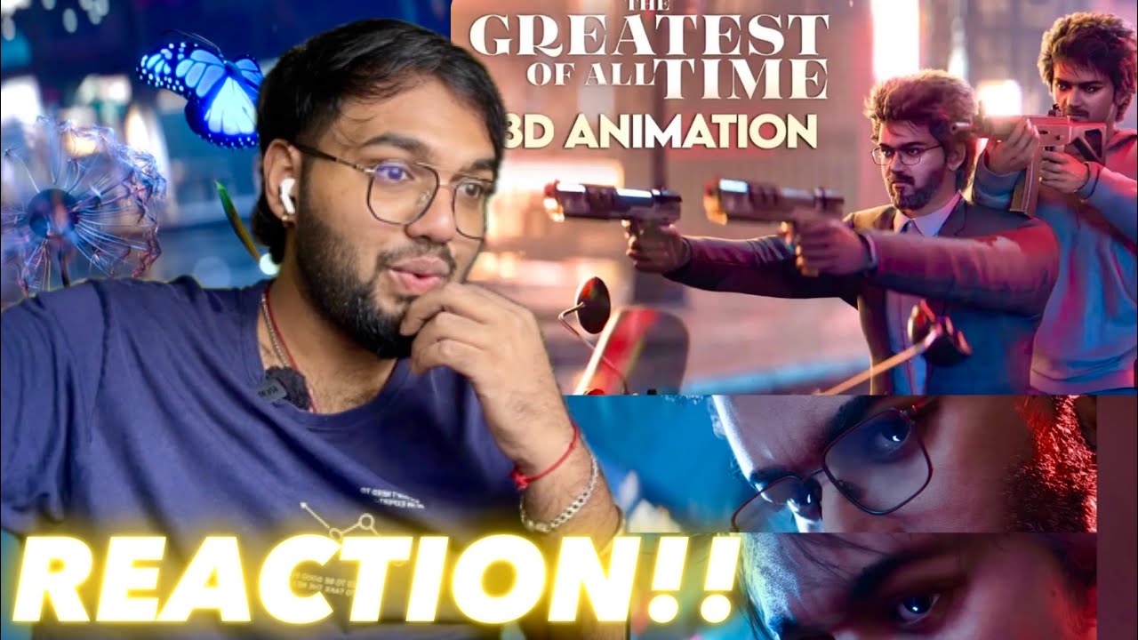 The GOAT 3D ANIMATION, Exhilarating Work!! ( REACTION!! )@madhavmahi_3
