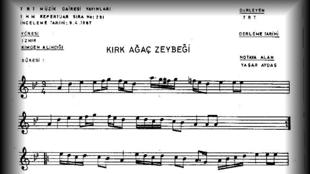 KIRK AĞAÇ ZEYBEĞİ