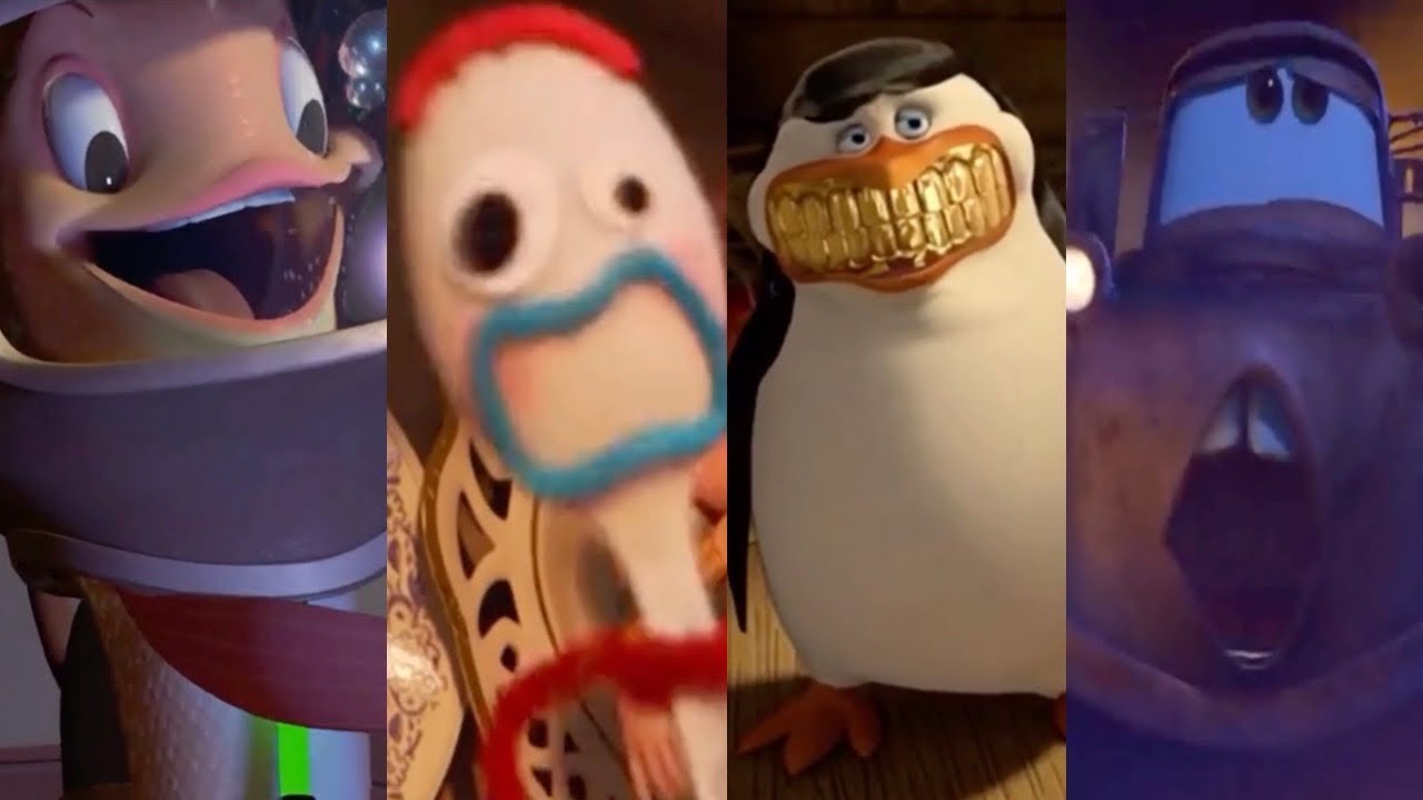 1 Second from 110 Animated Movies