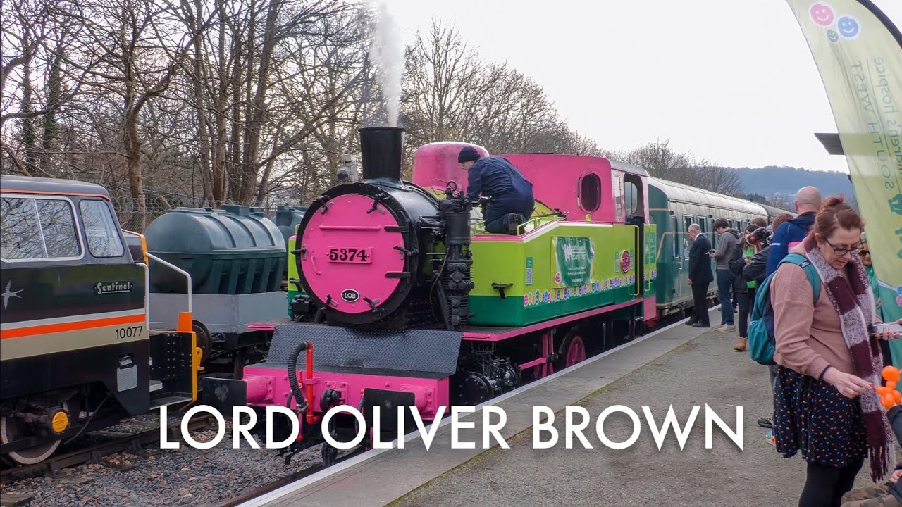 Launch Day: TKh 5374 Lord Oliver Brown Debuts at the Plym Valley Railway - 2025