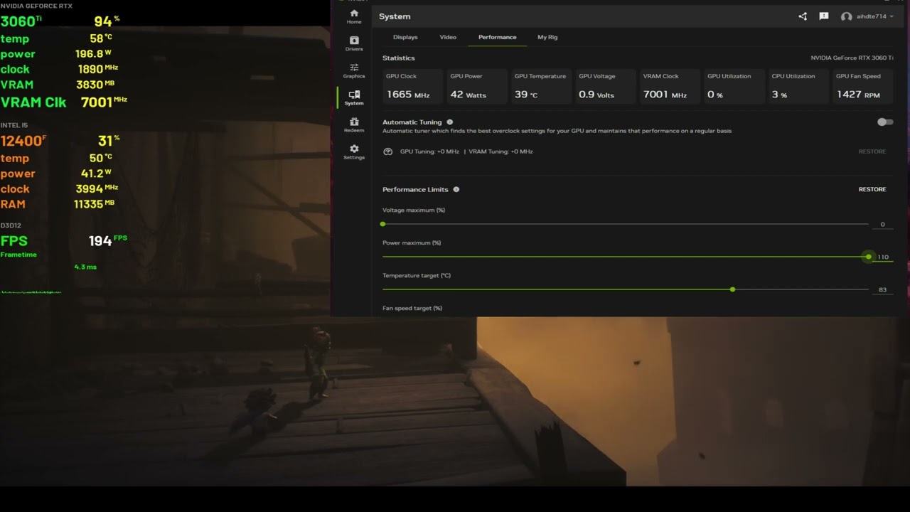 RTX GPU 50% Power vs 110% Power &ndash; Huge Performance Difference (NVIDIA App Test)