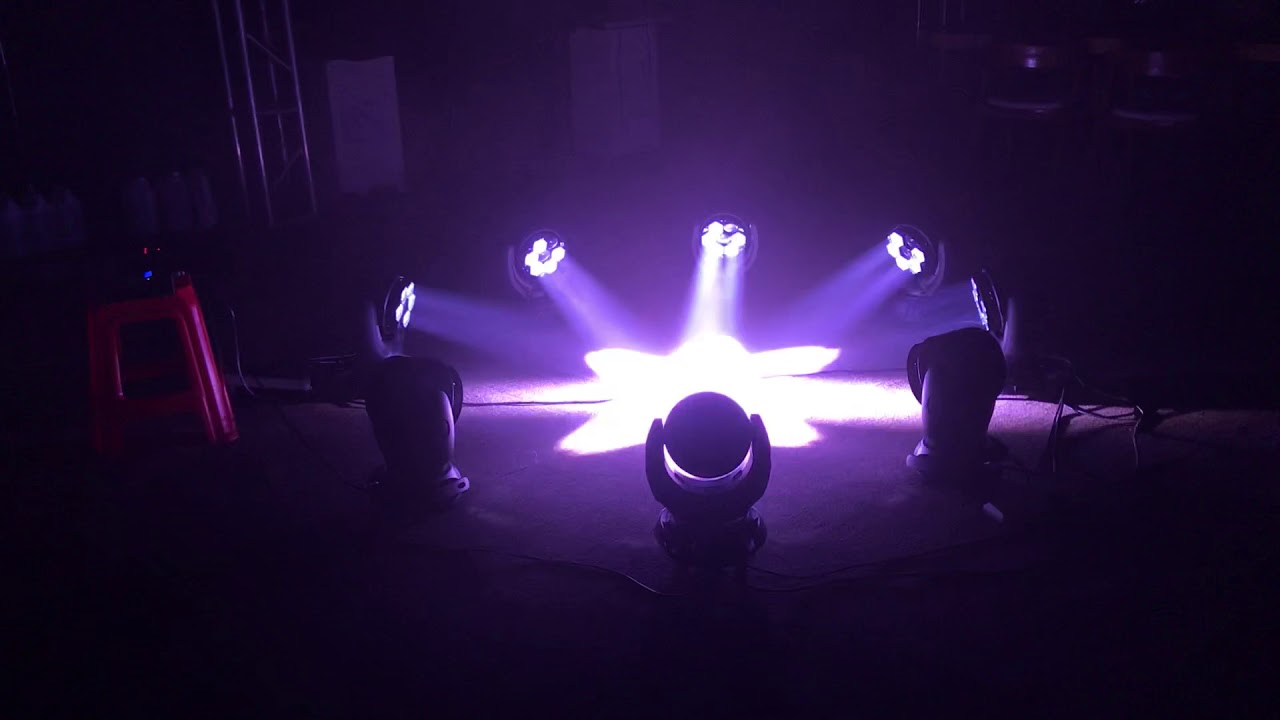 KM-740Z LED ZOOM MOVING HEAD 7PCS*40W