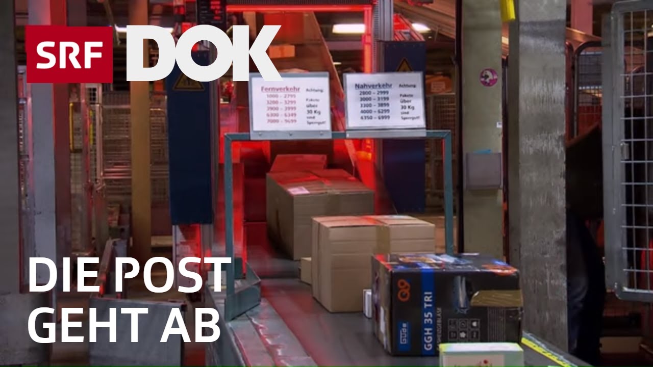 Im Verteilzentrum der Post &ndash; Paketboom dank Konsumlust |  Konsum & Kaufrausch | Reportage | SRF